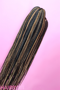 Full Lace Braided Wig — BLONDE BROWNIE