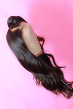Load image into Gallery viewer, 20” BOUNCY BEACH WAVE - TOP PONY LACE FRONT WIG
