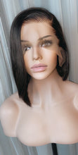 Load image into Gallery viewer, Natural Asymmetrical Bob — LaceFrontal